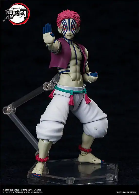 Demon Slayer: Kimetsu no Yaiba Figurina de actiune Figma Akaza 15 cm poza produsului