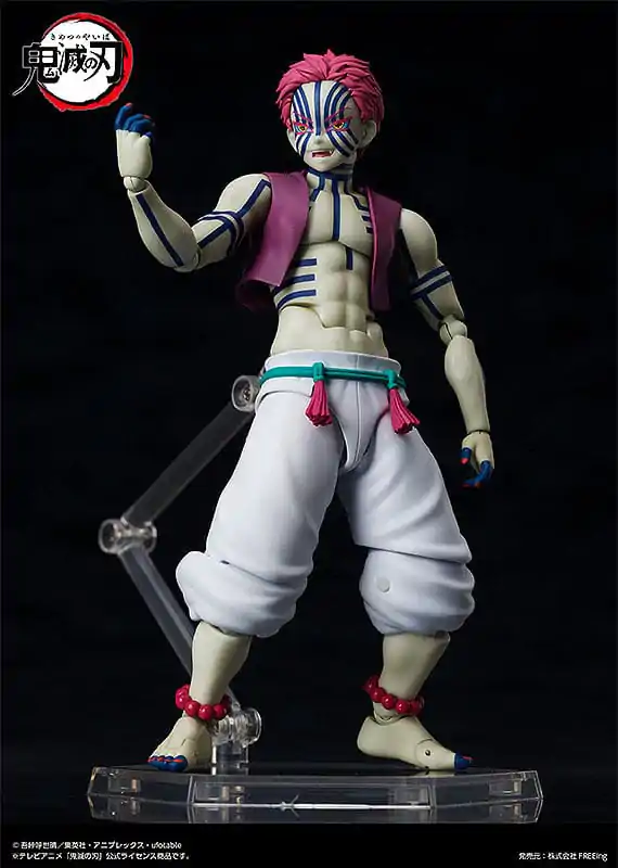 Demon Slayer: Kimetsu no Yaiba Figurina de actiune Figma Akaza 15 cm poza produsului
