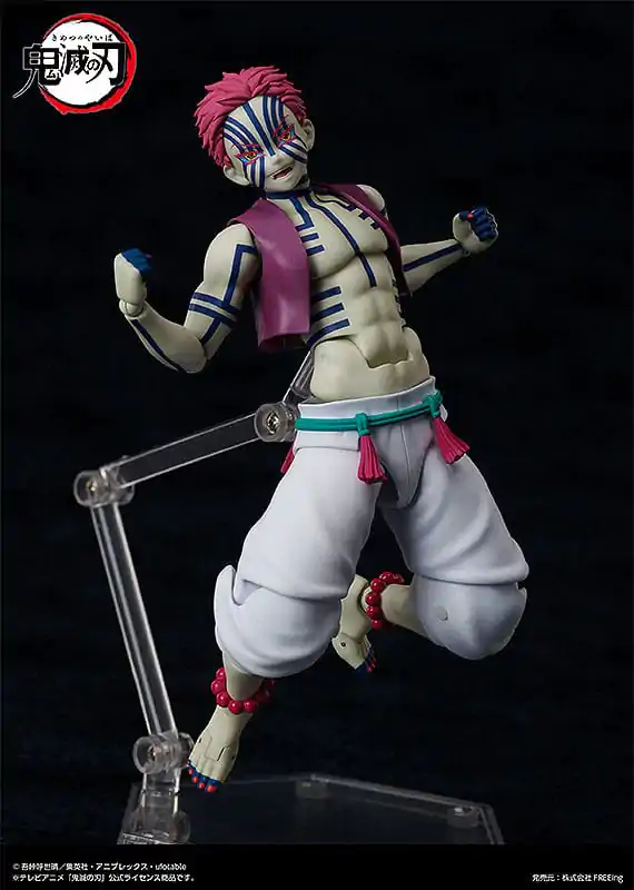 Demon Slayer: Kimetsu no Yaiba Figurina de actiune Figma Akaza 15 cm poza produsului