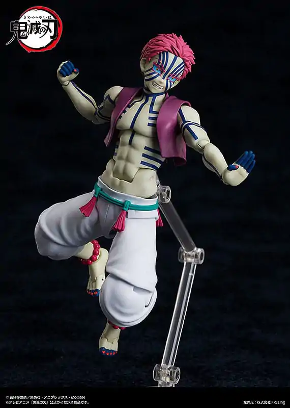 Demon Slayer: Kimetsu no Yaiba Figurina de actiune Figma Akaza 15 cm poza produsului