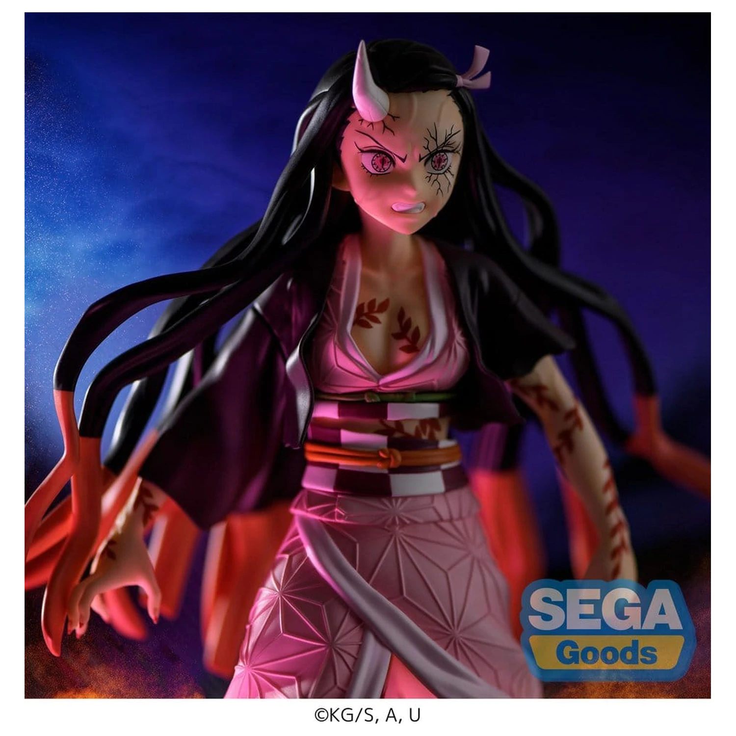 Demon Slayer: Kimetsu no Yaiba FIGURIZMa figurină PVC Nezuko Kamado Demon Form Advancing Ver. (Rerelease) 21 cm poza produsului