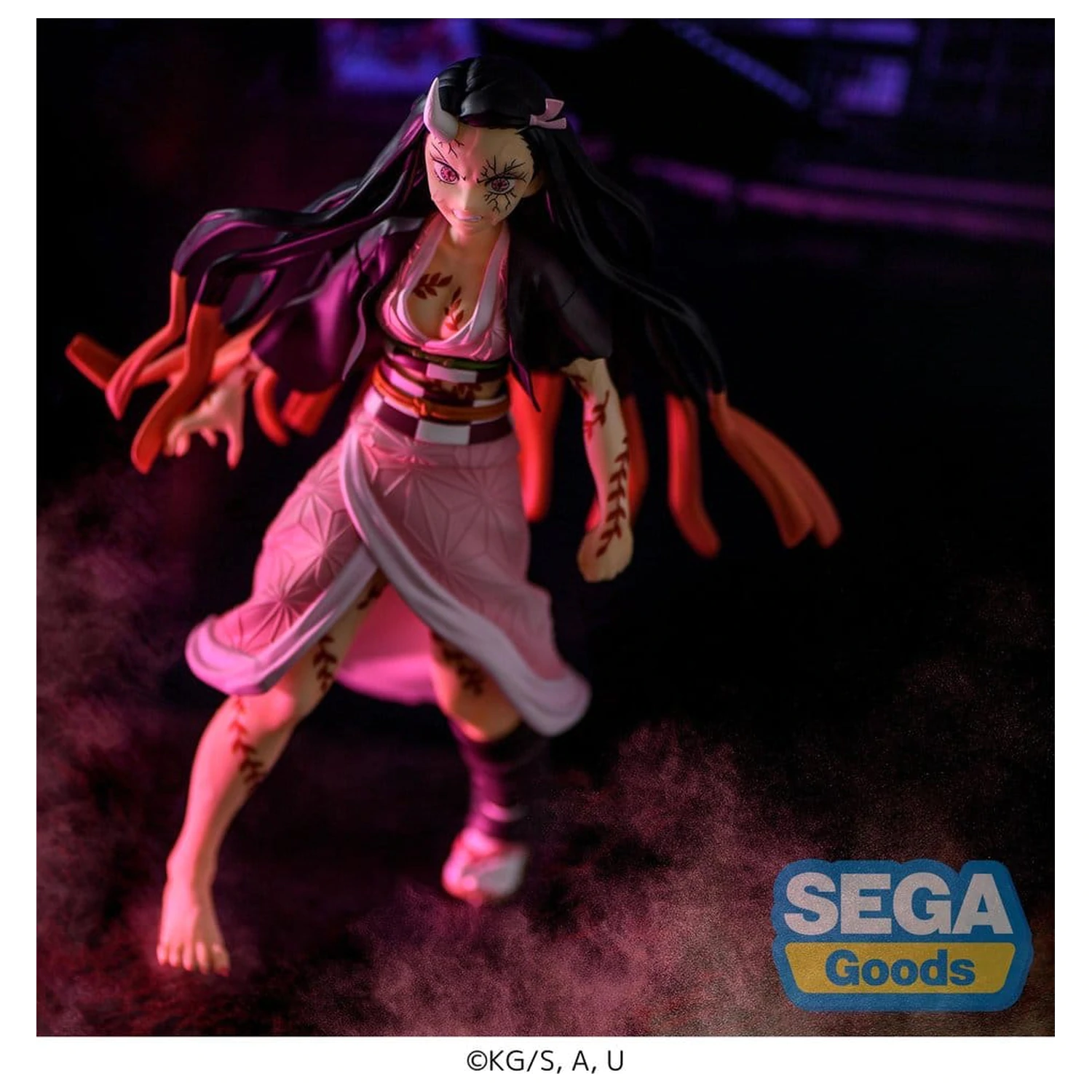 Demon Slayer: Kimetsu no Yaiba FIGURIZMa figurină PVC Nezuko Kamado Demon Form Advancing Ver. (Rerelease) 21 cm poza produsului