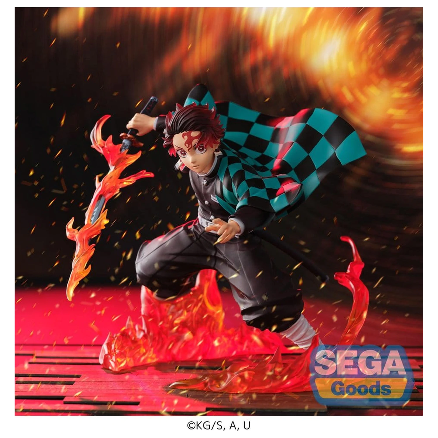 Demon Slayer: Kimetsu no Yaiba FIGURIZMa PVC Figura Tanjiro Kamado Transparent World 18 cm poza produsului