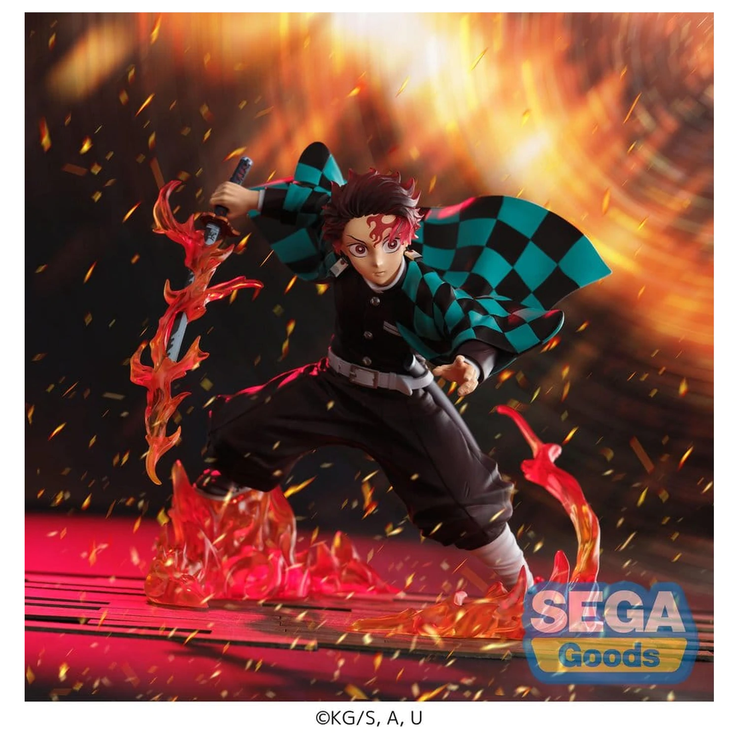 Demon Slayer: Kimetsu no Yaiba FIGURIZMa PVC Figura Tanjiro Kamado Transparent World 18 cm poza produsului