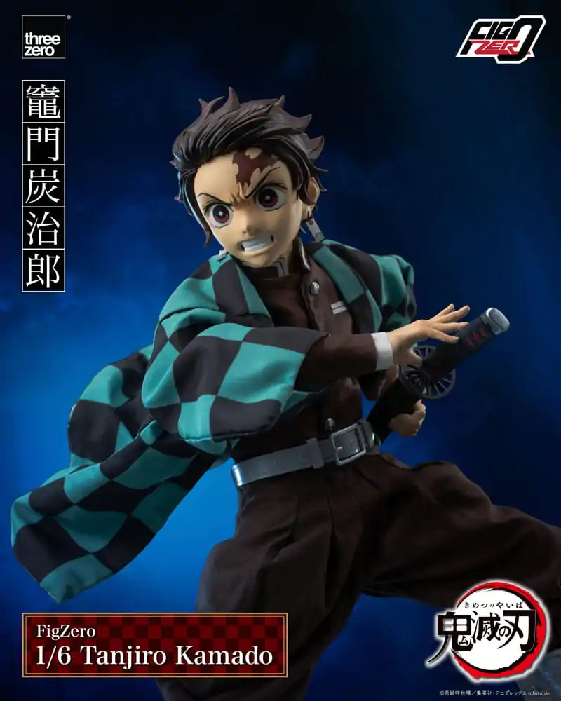 Demon Slayer Kimetsu no Yaiba FigZero Figurina de acțiune 1/6 Tanjiro Kamado 27 cm poza produsului