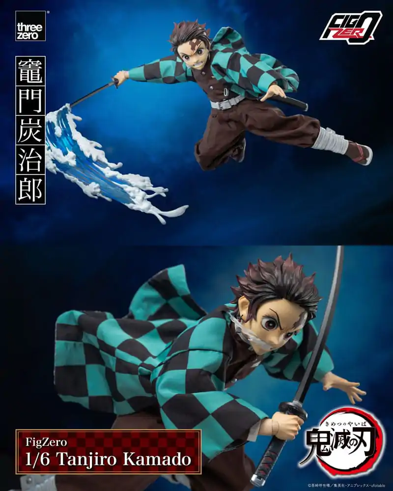 Demon Slayer Kimetsu no Yaiba FigZero Figurina de acțiune 1/6 Tanjiro Kamado 27 cm poza produsului