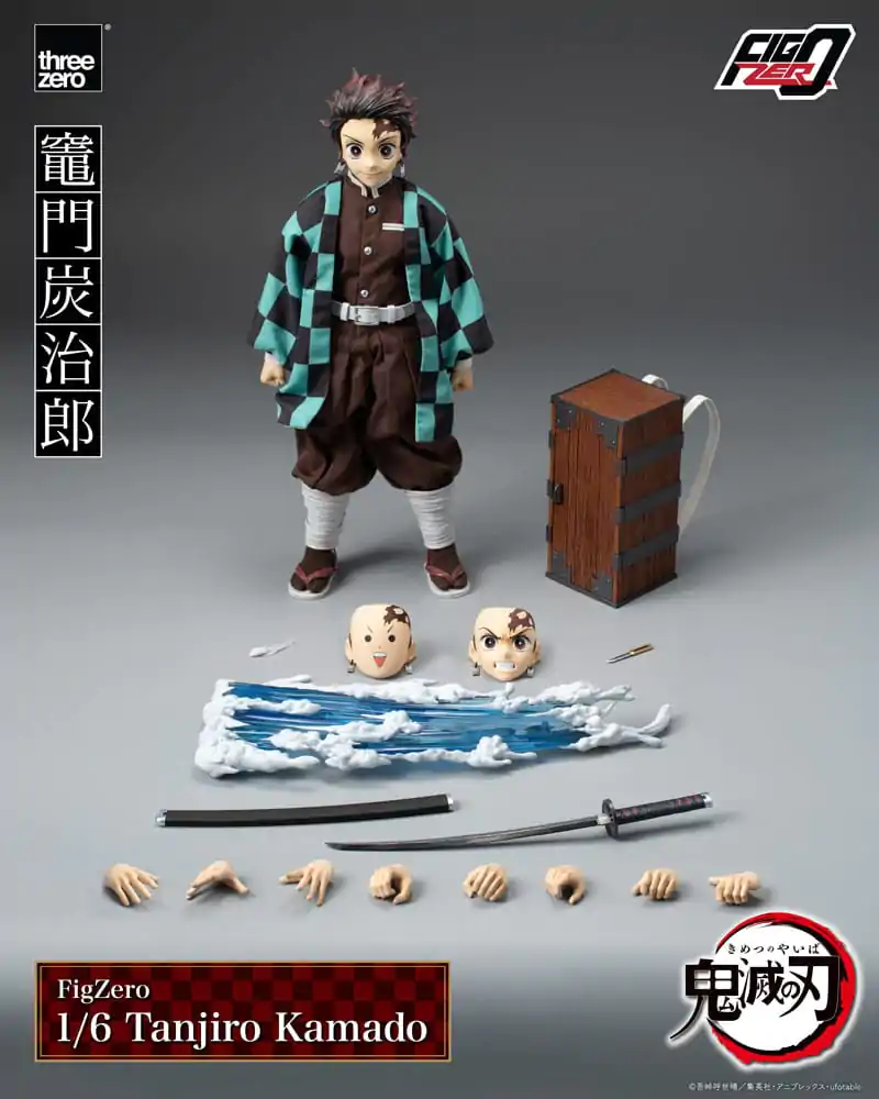 Demon Slayer Kimetsu no Yaiba FigZero Figurina de acțiune 1/6 Tanjiro Kamado 27 cm poza produsului