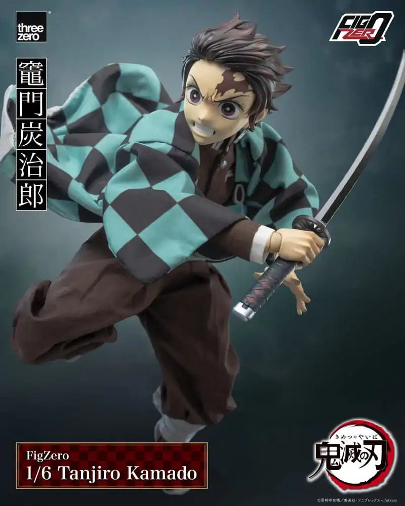 Demon Slayer Kimetsu no Yaiba FigZero Figurina de acțiune 1/6 Tanjiro Kamado 27 cm poza produsului