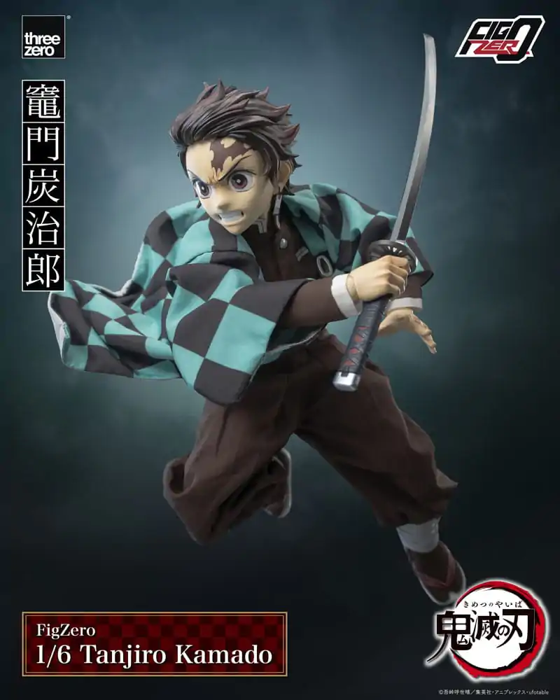 Demon Slayer Kimetsu no Yaiba FigZero Figurina de acțiune 1/6 Tanjiro Kamado 27 cm poza produsului