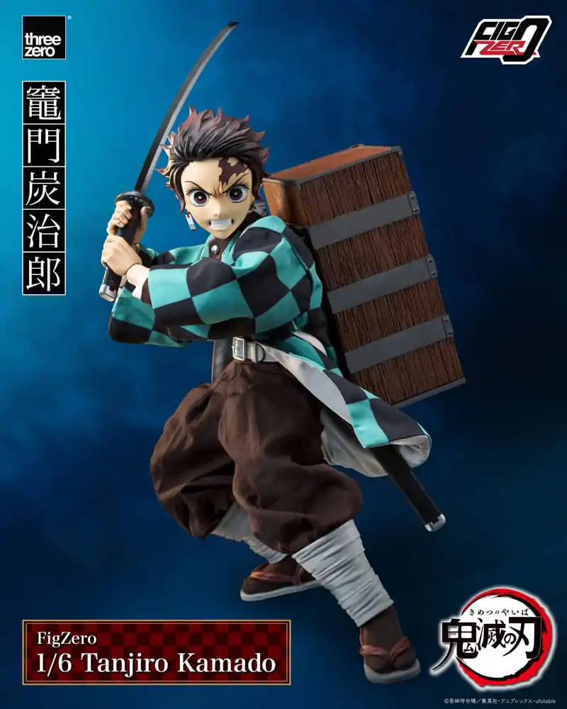 Demon Slayer Kimetsu no Yaiba FigZero Figurina de acțiune 1/6 Tanjiro Kamado 27 cm poza produsului