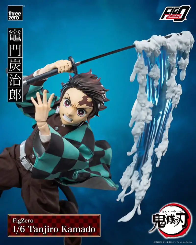 Demon Slayer Kimetsu no Yaiba FigZero Figurina de acțiune 1/6 Tanjiro Kamado 27 cm poza produsului