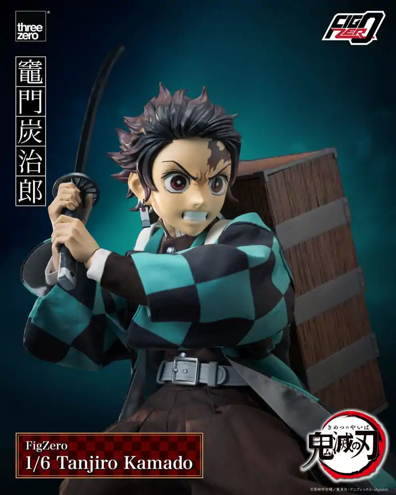 Demon Slayer Kimetsu no Yaiba FigZero Figurina de acțiune 1/6 Tanjiro Kamado 27 cm poza produsului