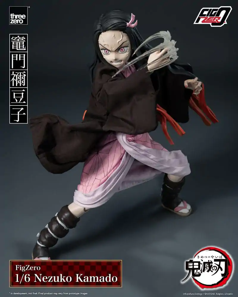 Demon Slayer: Kimetsu no Yaiba FigZero Figurina de actiune 1/6 Nezuko Kamado 26 cm poza produsului