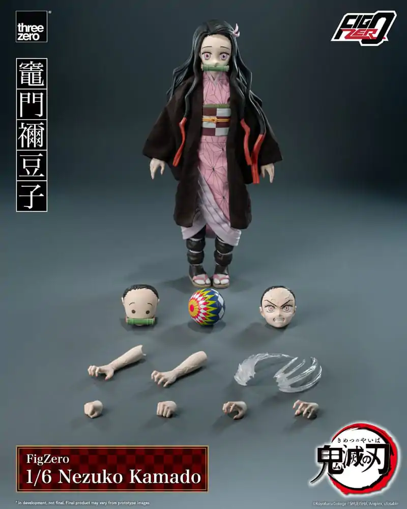 Demon Slayer: Kimetsu no Yaiba FigZero Figurina de actiune 1/6 Nezuko Kamado 26 cm poza produsului