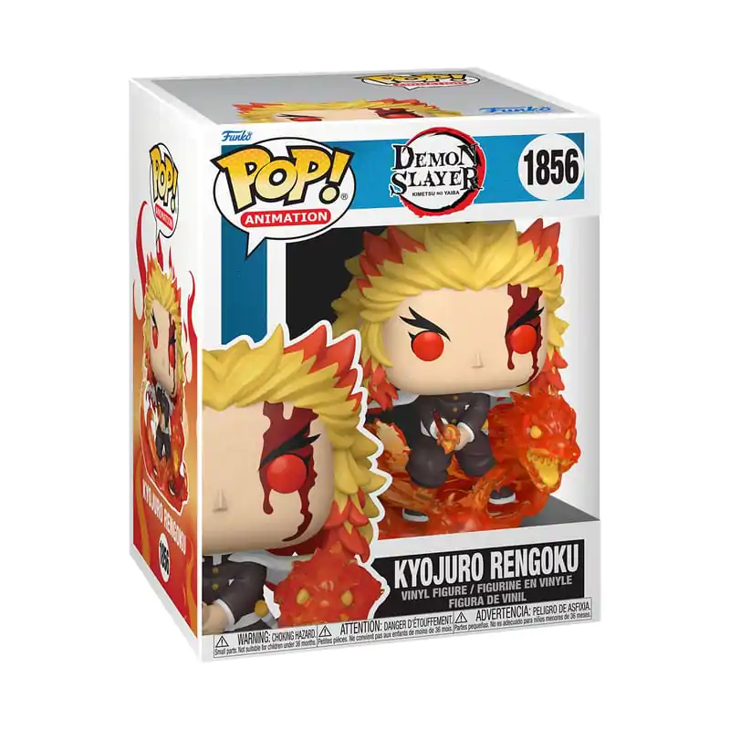 Demon Slayer: Kimetsu no Yaiba Funko POP! Animation Figurina Vinyl Kyojuro Rengoku forma a 9-a Exclusiv 9 cm poza produsului