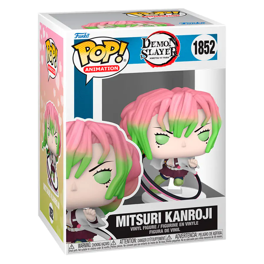Demon Slayer: Kimetsu no Yaiba Funko POP! Animation Figurina Vinyl Mitsuri (Attack) 9 cm poza produsului