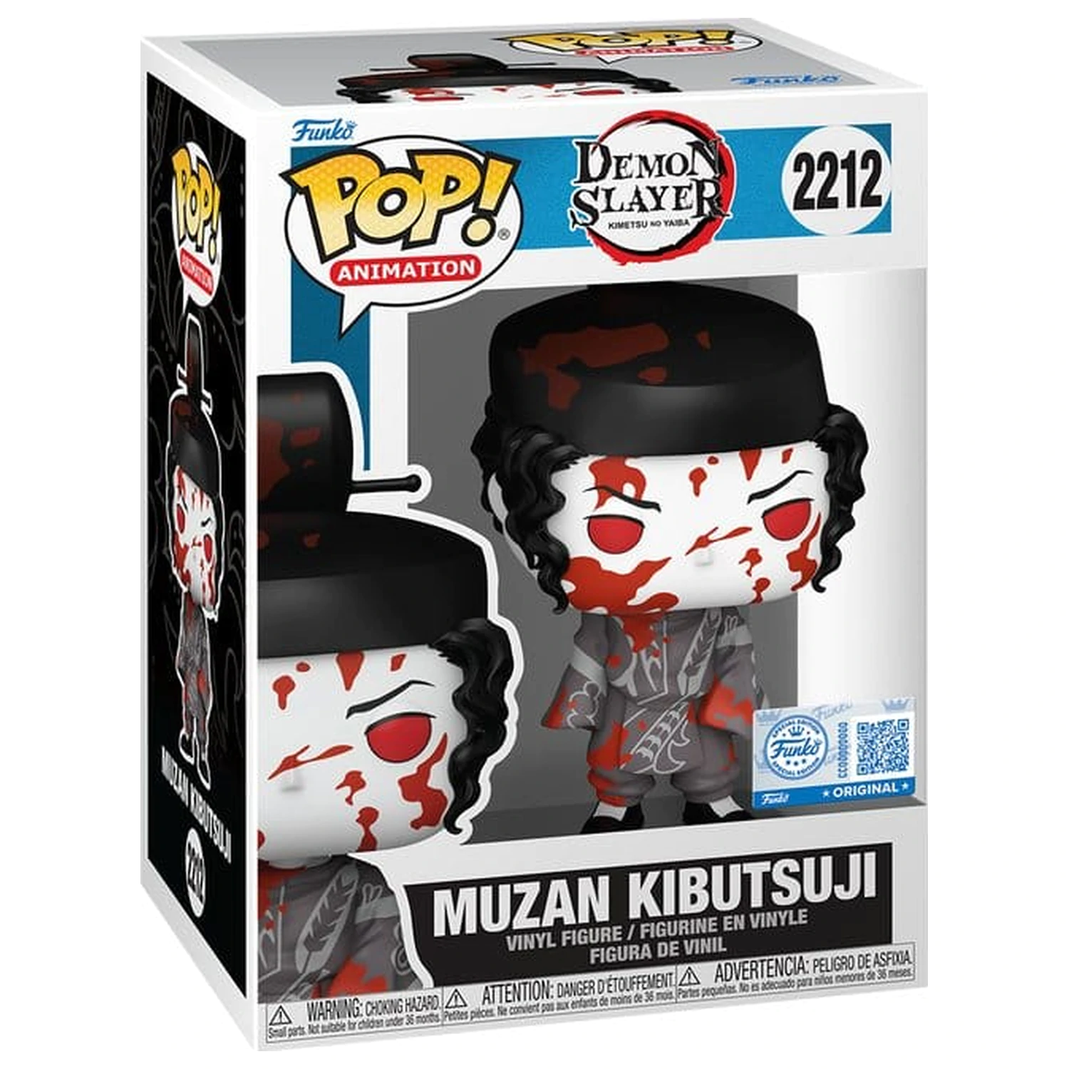 Demon Slayer: Kimetsu no Yaiba Funko POP! Animation figurina din vinil Muzan 9 cm poza produsului