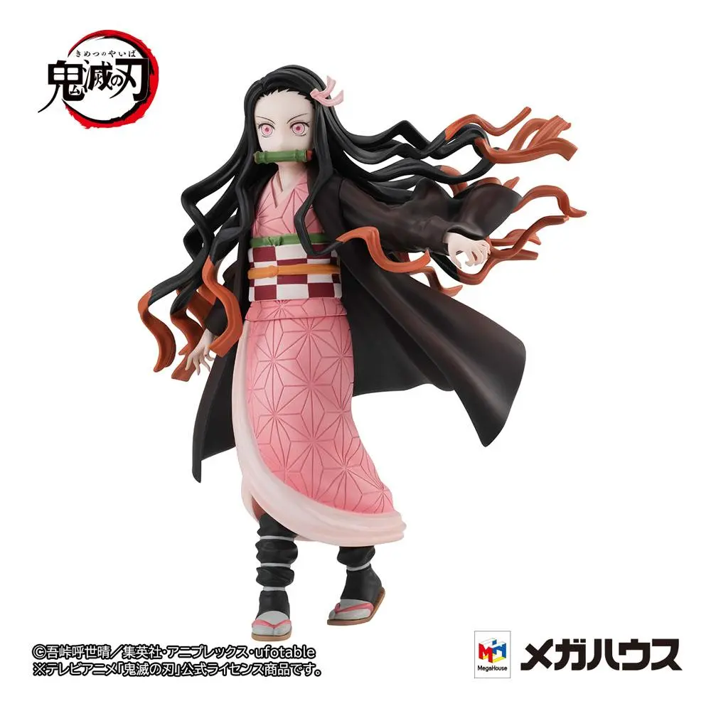 Demon Slayer: Kimetsu no Yaiba Gals statuie PVC Nezuko Kamado 18 cm poza produsului