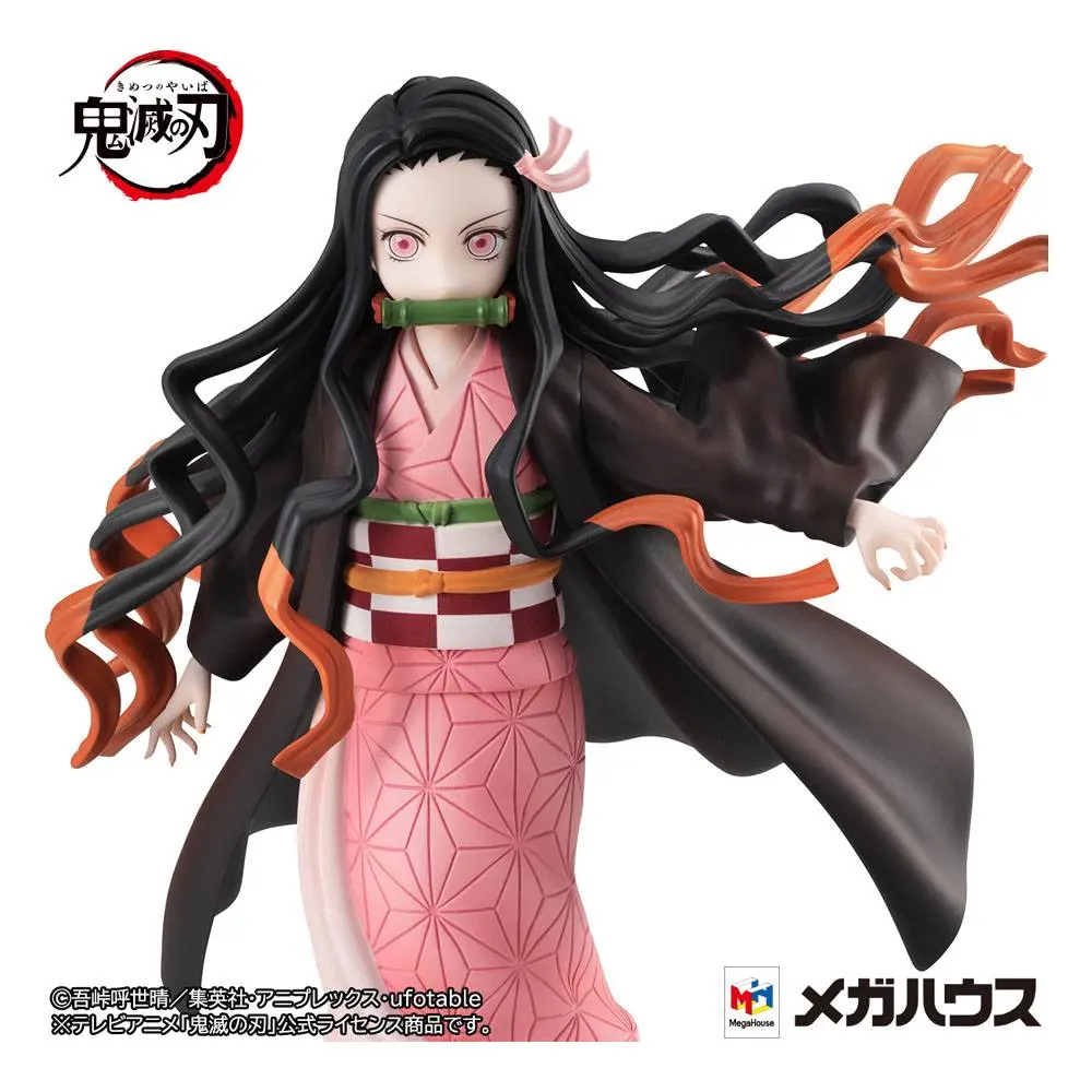 Demon Slayer: Kimetsu no Yaiba Gals statuie PVC Nezuko Kamado 18 cm poza produsului