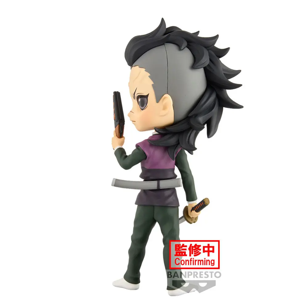 Demon Slayer Kimetsu no Yaiba Genya Shinazugawa Q posket figurină 14cm poza produsului