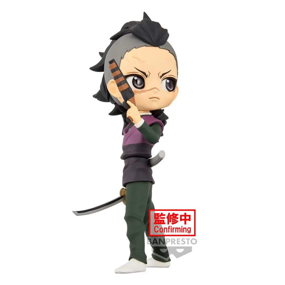 Demon Slayer Kimetsu no Yaiba Genya Shinazugawa Q posket figurină 14cm poza produsului