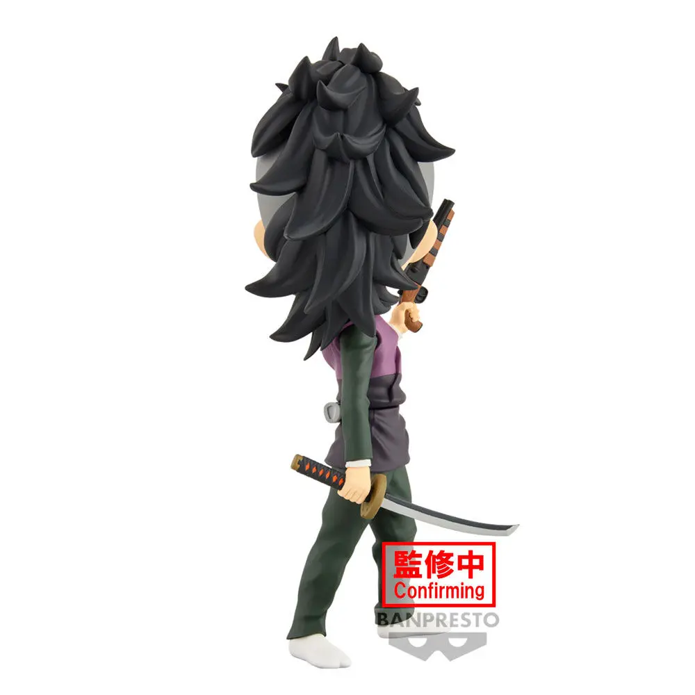 Demon Slayer Kimetsu no Yaiba Genya Shinazugawa Q posket figurină 14cm poza produsului