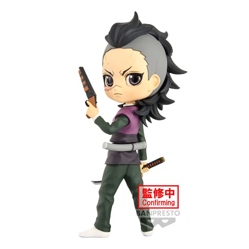 Demon Slayer Kimetsu no Yaiba Genya Shinazugawa Q posket figurină 14cm poza produsului