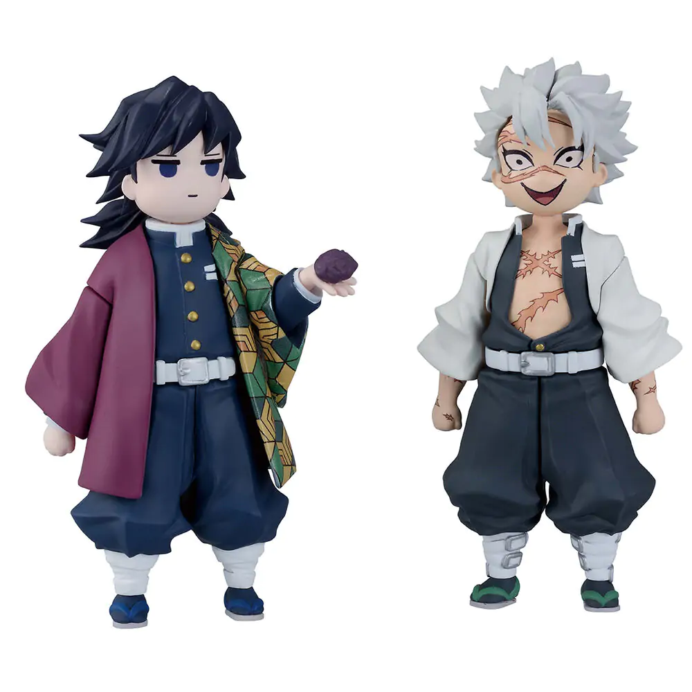 Demon Slayer Kimetsu no Yaiba Giyu Tomioka & Sanemi Shinazugawa Ichibansho figurină 7cm poza produsului