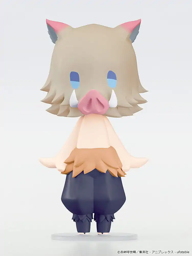Demon Slayer: Kimetsu no Yaiba HELLO! GOOD SMILE Figurina de Acțiune Inosuke Hashibira 10 cm poza produsului