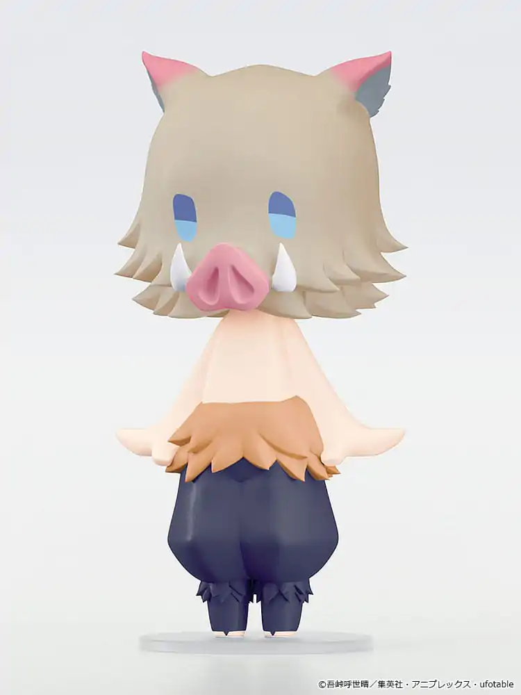Demon Slayer: Kimetsu no Yaiba HELLO! GOOD SMILE Figurina de Acțiune Inosuke Hashibira 10 cm poza produsului