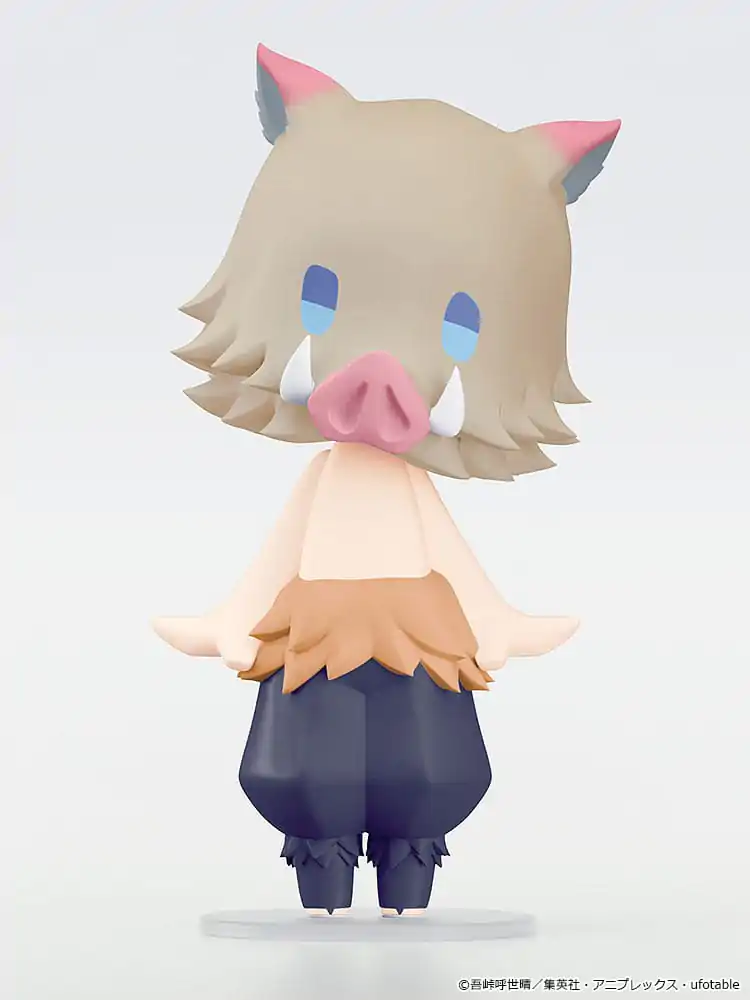 Demon Slayer: Kimetsu no Yaiba HELLO! GOOD SMILE Figurina de Acțiune Inosuke Hashibira 10 cm poza produsului
