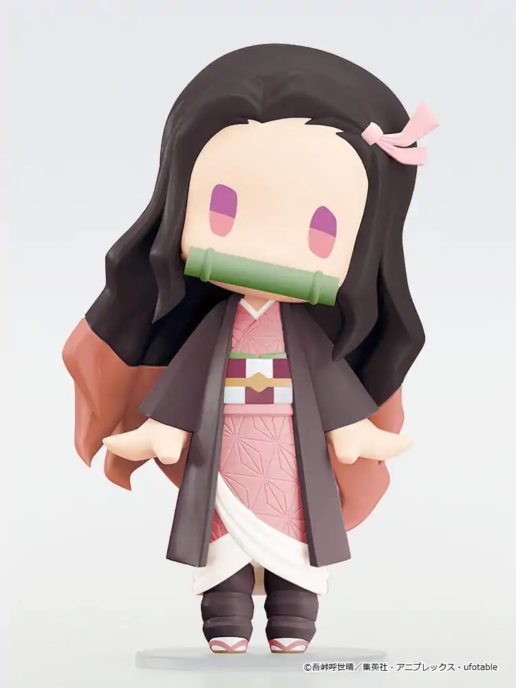 Demon Slayer: Kimetsu no Yaiba HELLO! GOOD SMILE Figurina de Acțiune Nezuko Kamado 10 cm poza produsului