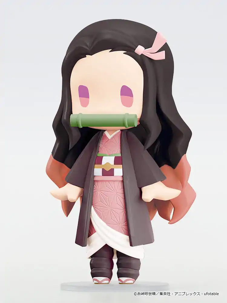 Demon Slayer: Kimetsu no Yaiba HELLO! GOOD SMILE Figurina de Acțiune Nezuko Kamado 10 cm poza produsului