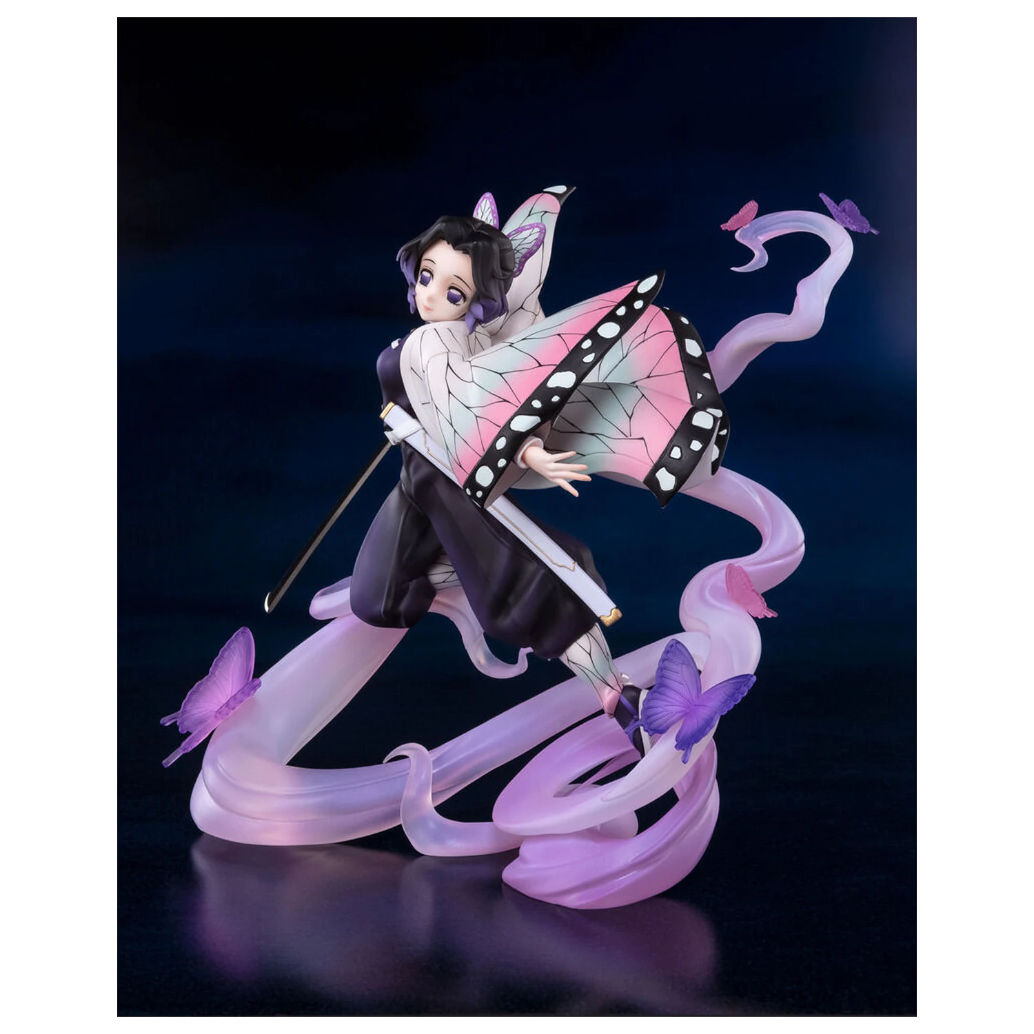 Demon Slayer Kimetsu No Yaiba Kocho Shinobu Insect Breathing S.H. Figurarts figurina de 17 cm poza produsului