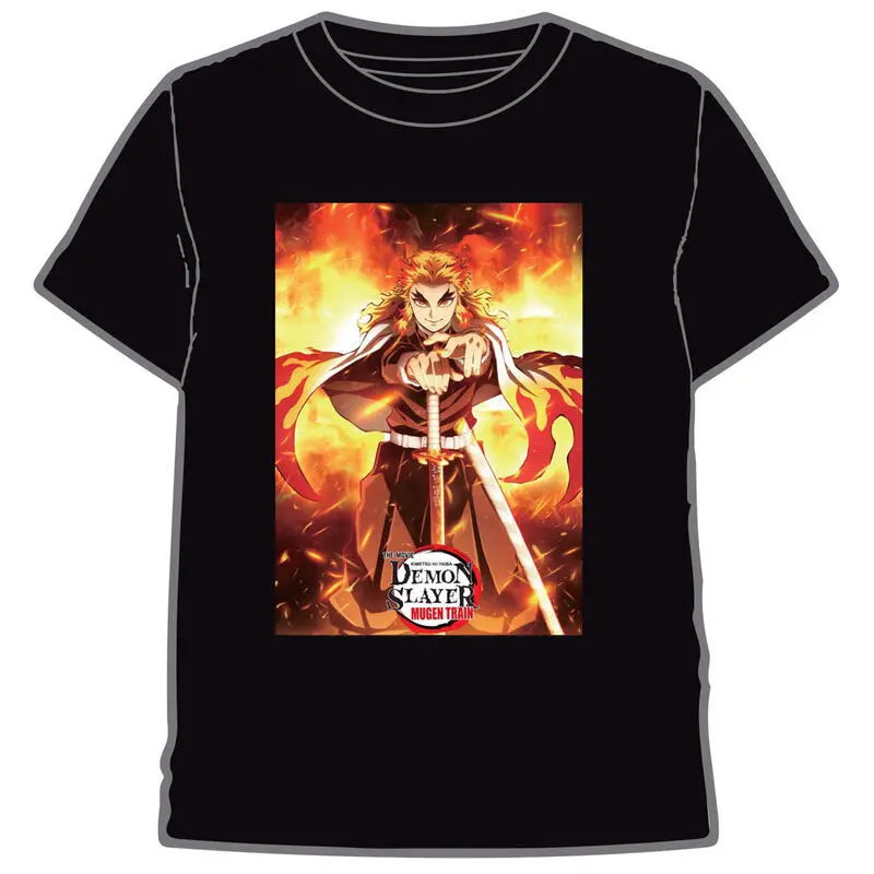 Demon Slayer Kimetsu no Yaiba Kyojuro Rengoku tricou poza produsului