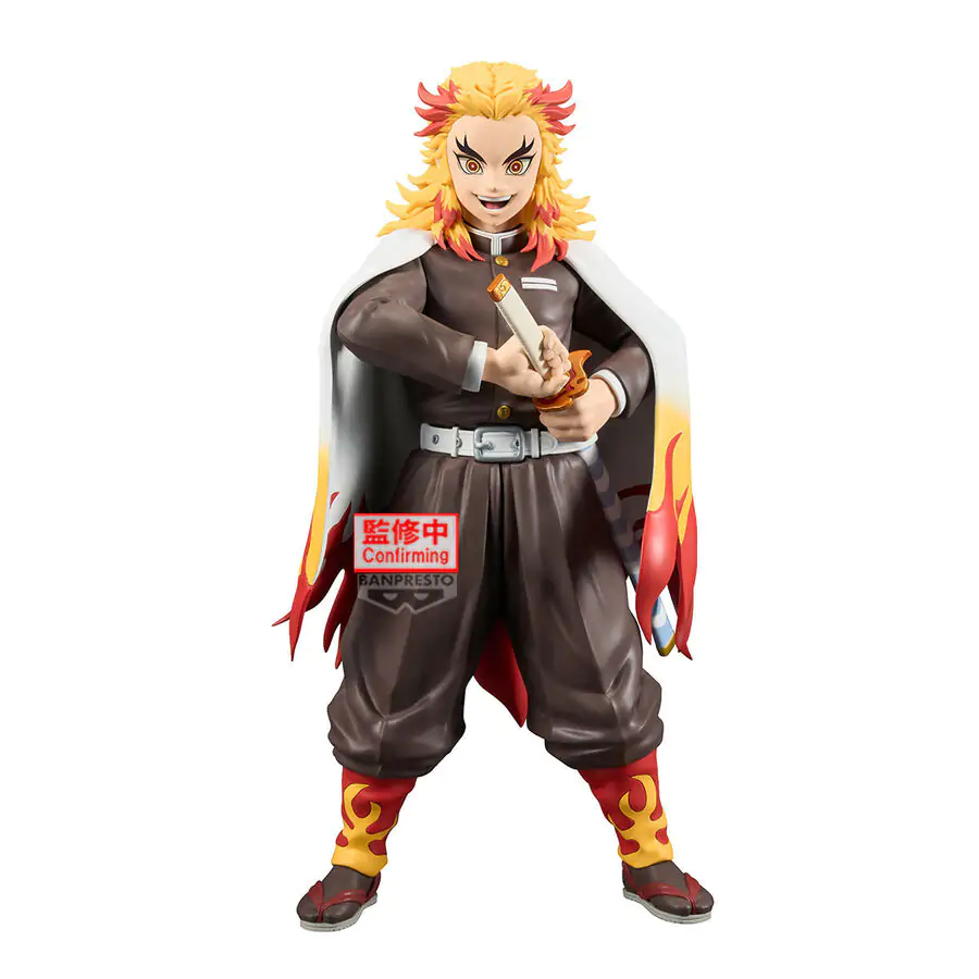 Figurină Demon Slayer Kimetsu no Yaiba Kyojuro Rengoku Grandista 24cm poza produsului