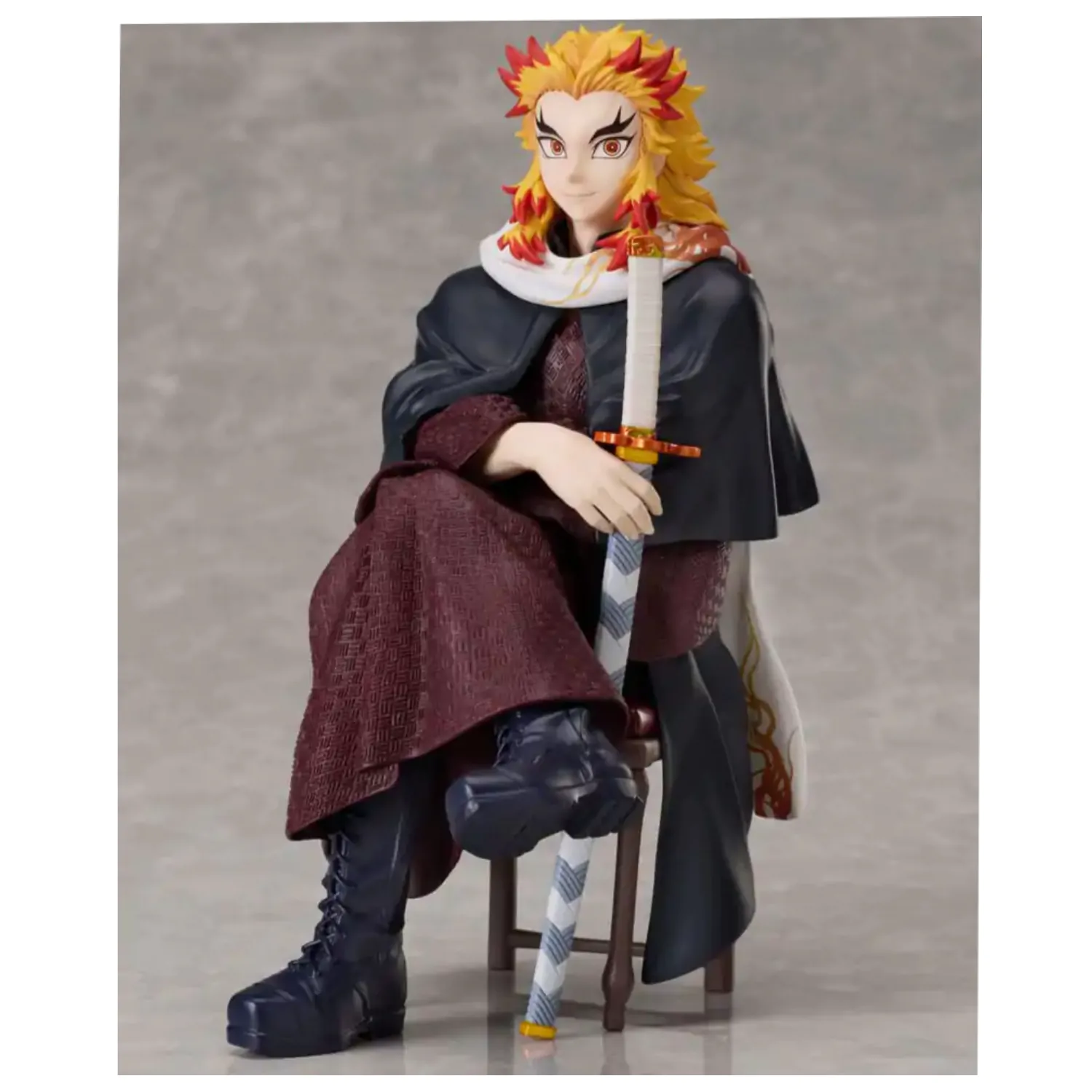 Demon Slayer: Kimetsu no Yaiba Statuie Kyojuro Rengoku 16 cm poza produsului