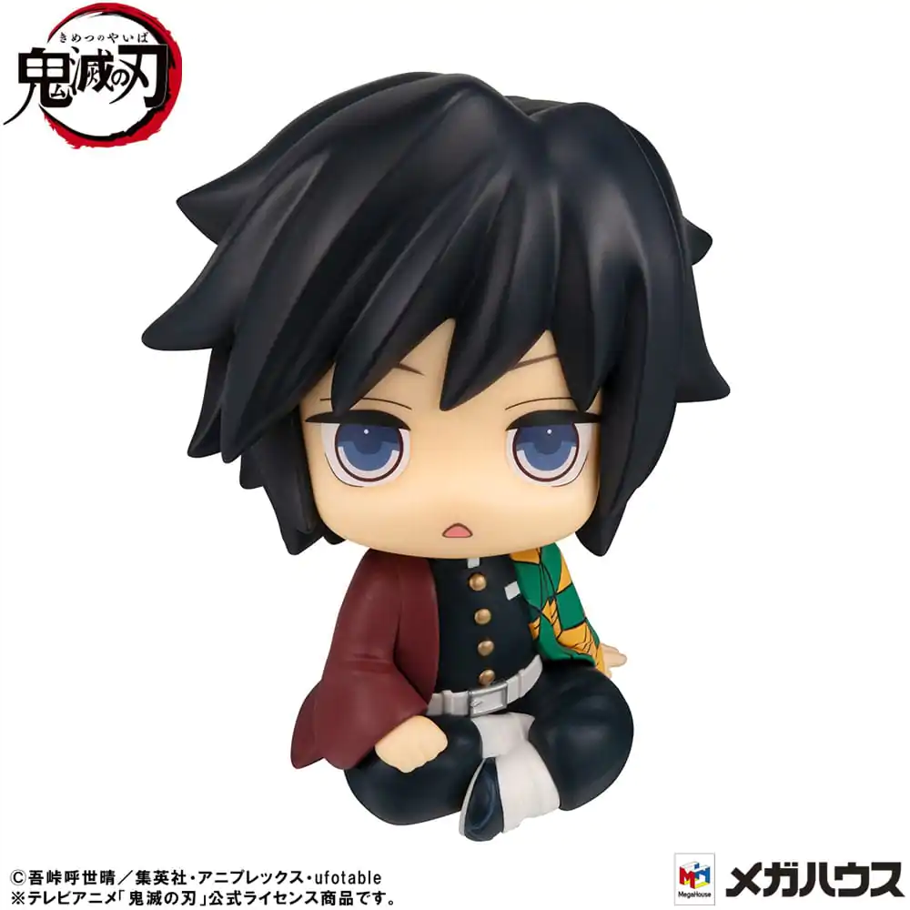 Demon Slayer: Kimetsu no Yaiba Look Up Statuie PVC Giyu Tomioka Stupefied face Ver. 11 cm poza produsului