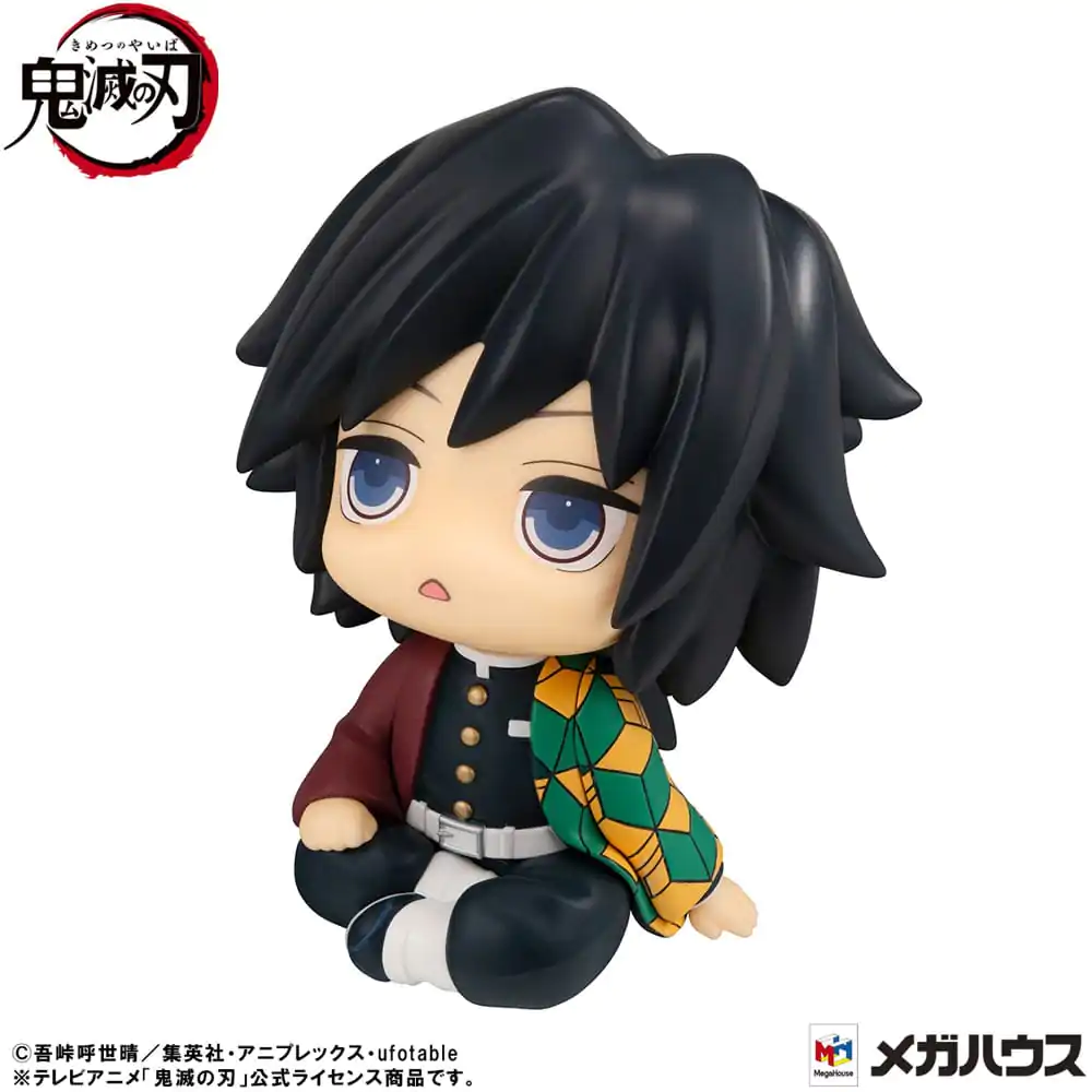 Demon Slayer: Kimetsu no Yaiba Look Up Statuie PVC Giyu Tomioka Stupefied face Ver. 11 cm poza produsului