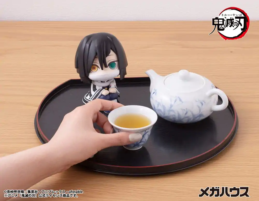 Demon Slayer Kimetsu no Yaiba Look Up Statuie din PVC Iguro Obanai 11 cm poza produsului