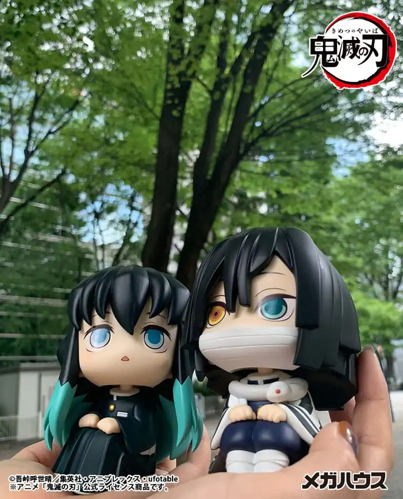 Demon Slayer Kimetsu no Yaiba Look Up Statuie din PVC Iguro Obanai 11 cm poza produsului