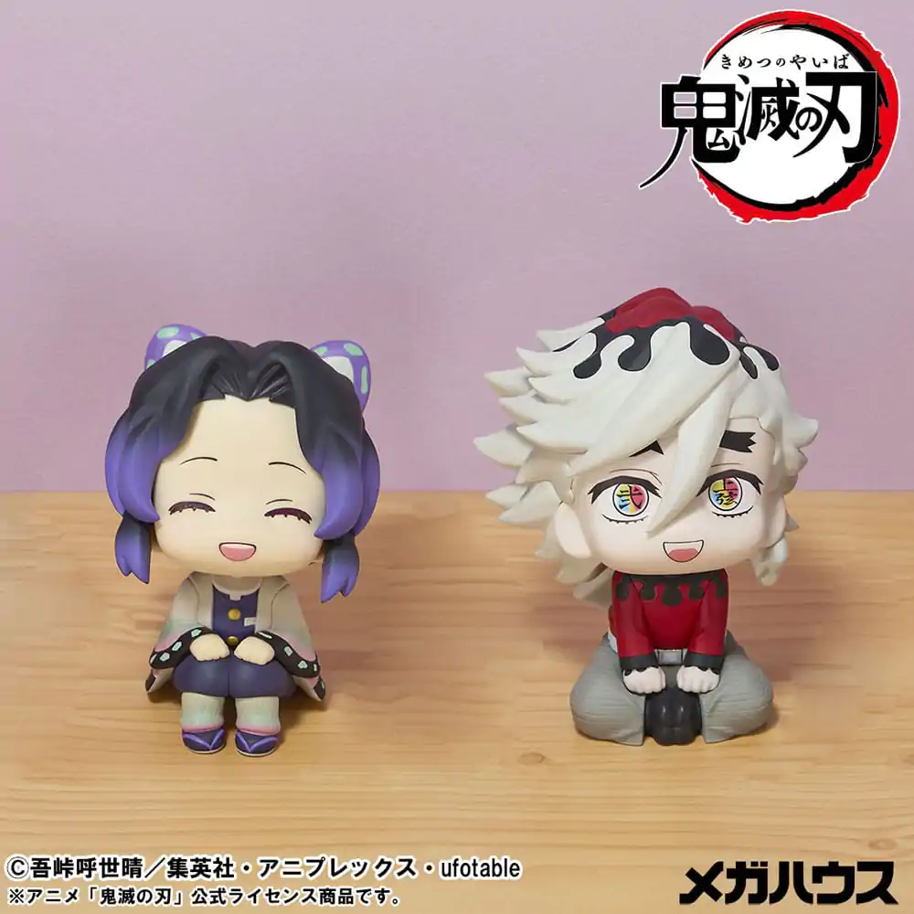 Demon Slayer: Kimetsu no Yaiba Look Up PVC Statuie Shinobu Kocho Smile Ver. & Douma 11 cm (cu cadou) poza produsului