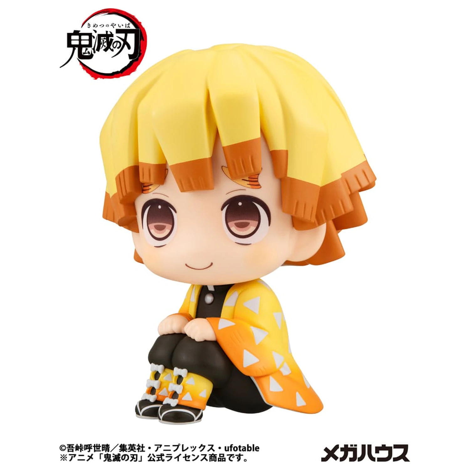 Demon Slayer Kimetsu no Yaiba Look Up statuie PVC Zenitsu Agatsuma Smile Ver. 11 cm poza produsului