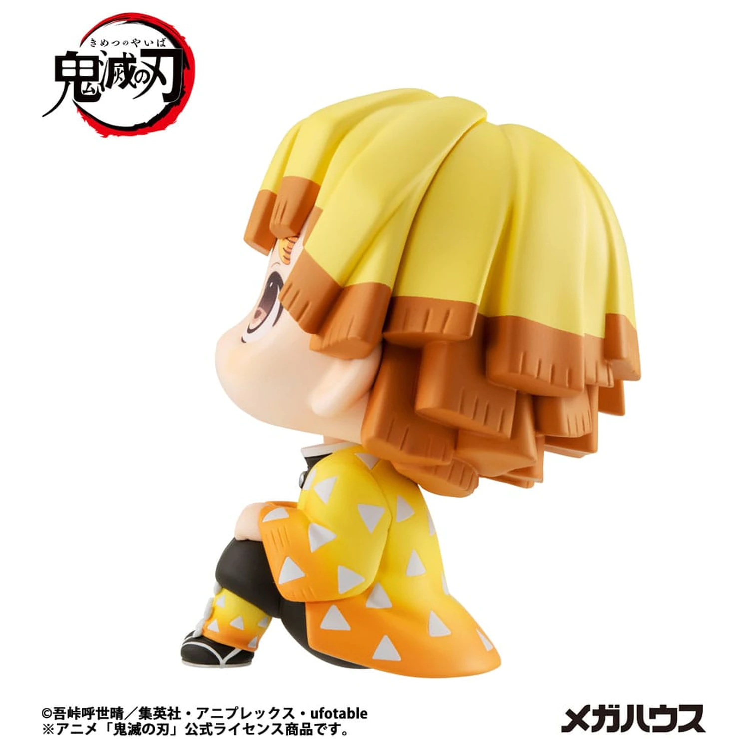 Demon Slayer Kimetsu no Yaiba Look Up statuie PVC Zenitsu Agatsuma Smile Ver. 11 cm poza produsului