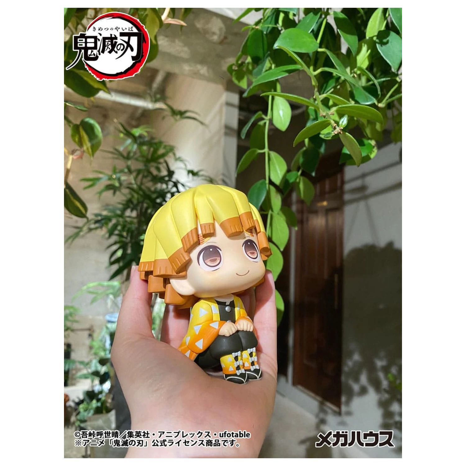 Demon Slayer Kimetsu no Yaiba Look Up statuie PVC Zenitsu Agatsuma Smile Ver. 11 cm poza produsului