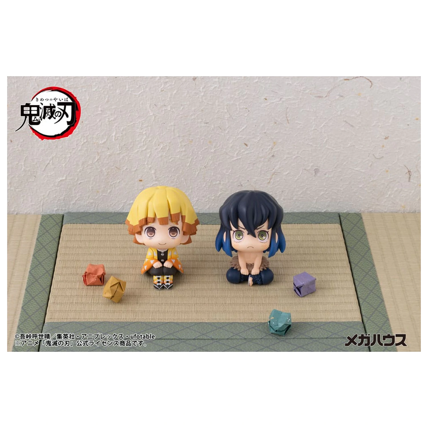 Demon Slayer Kimetsu no Yaiba Look Up statuie PVC Zenitsu Agatsuma Smile Ver. 11 cm poza produsului