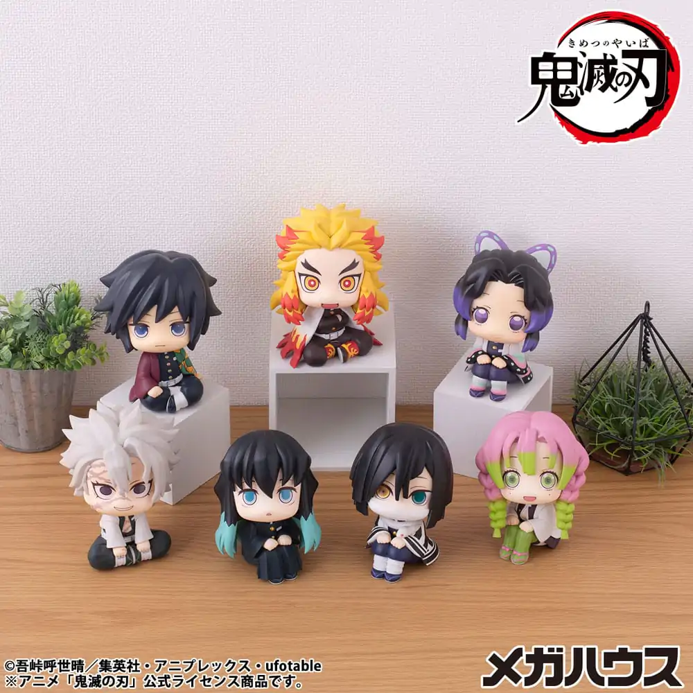 Demon Slayer Kimetsu no Yaiba Look Up Statueta din PVC Rengoku Kyojuro 11 cm poza produsului