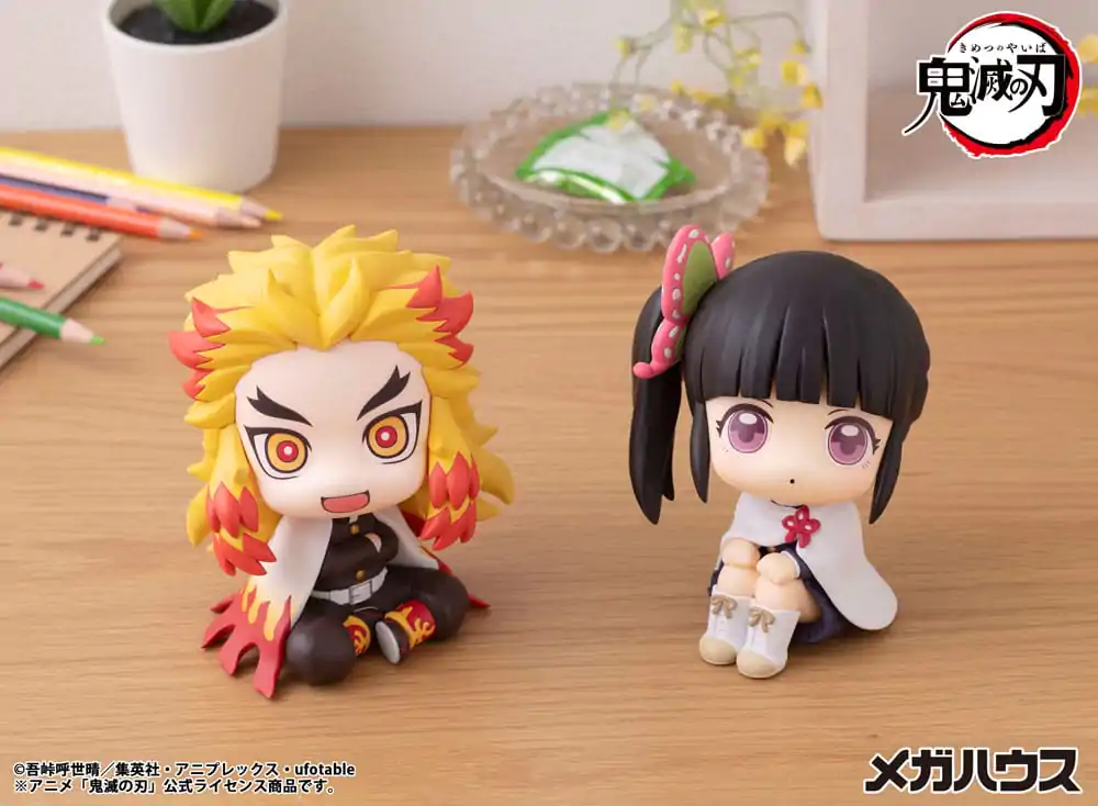 Demon Slayer Kimetsu no Yaiba Look Up Statueta din PVC Rengoku Kyojuro 11 cm poza produsului