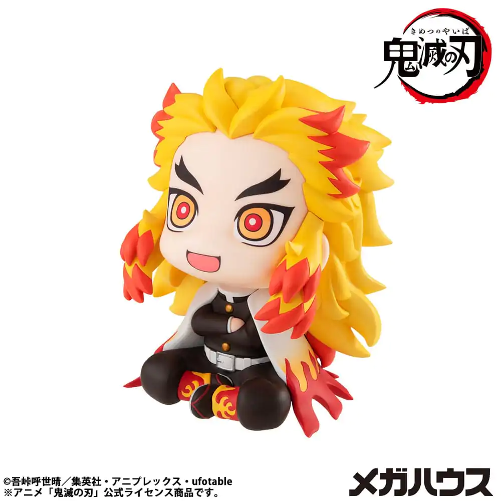 Demon Slayer Kimetsu no Yaiba Look Up Statueta din PVC Rengoku Kyojuro 11 cm poza produsului