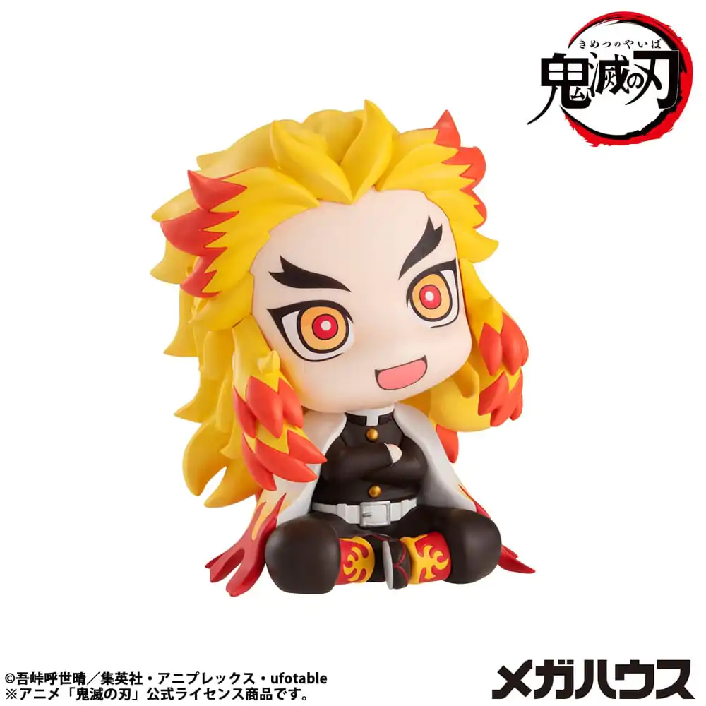 Demon Slayer Kimetsu no Yaiba Look Up Statueta din PVC Rengoku Kyojuro 11 cm poza produsului